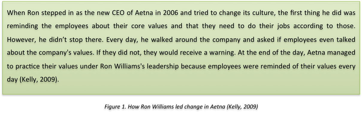 Ron Williams Example